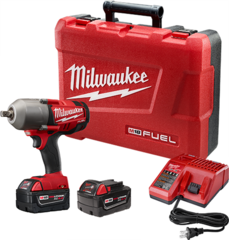 Milwaukee 2762-22 M18 FUEL™ 1/2" High Torque Impact Wrench with Pin Detent Kit